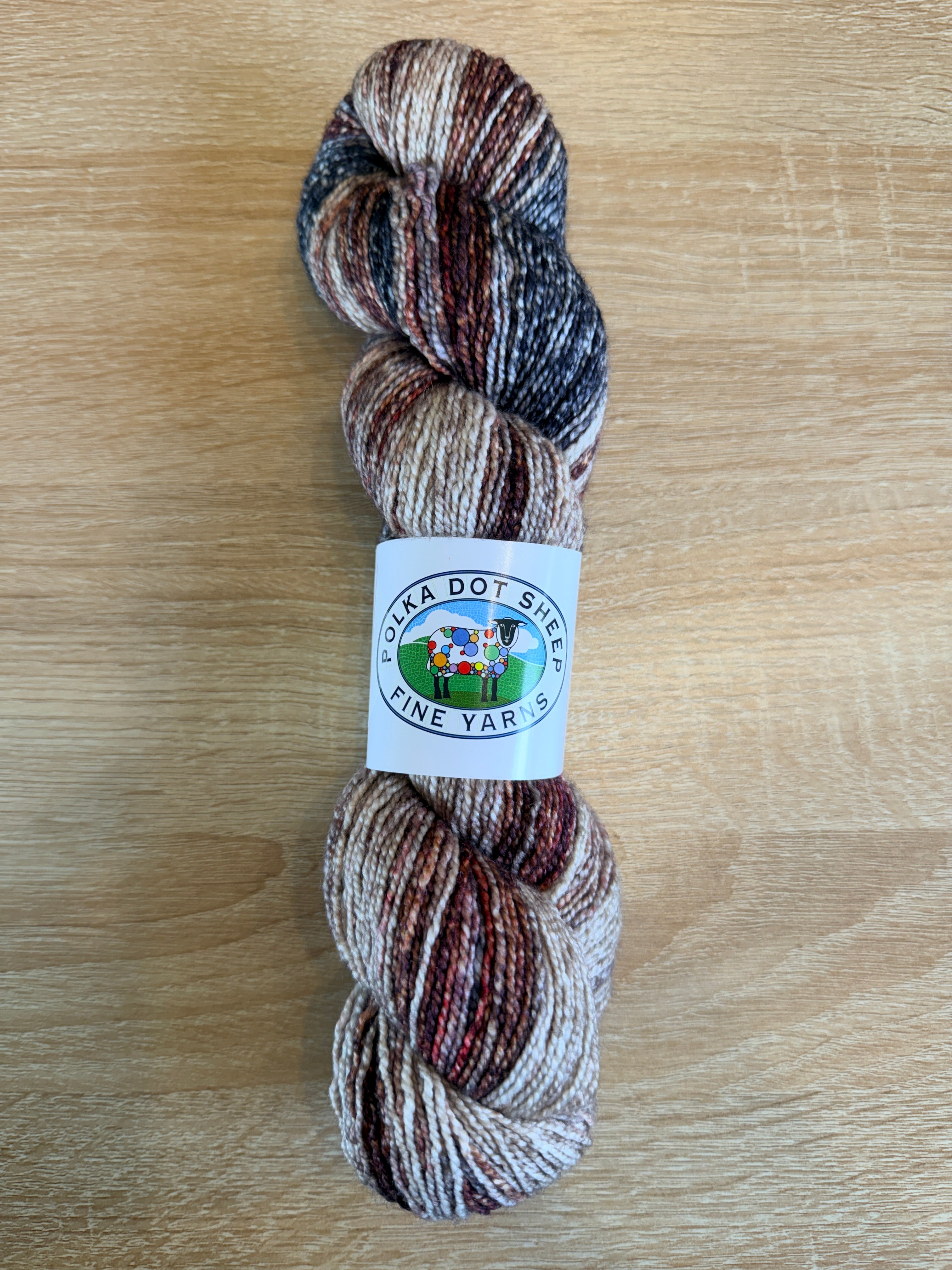 Polka Dot Sheep - Striata Fingering