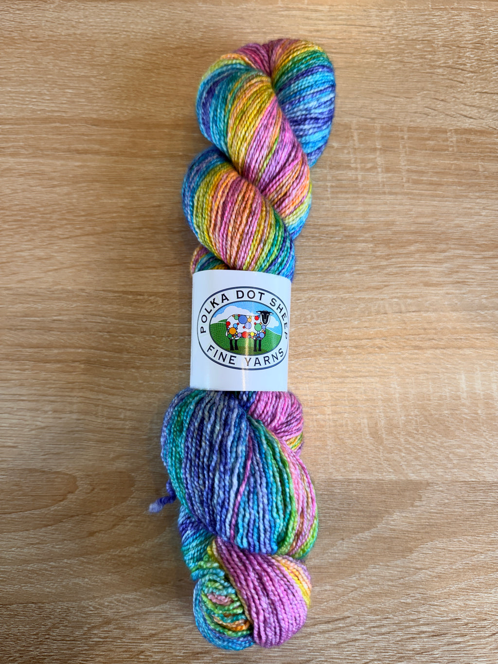 Polka Dot Sheep - Striata Fingering