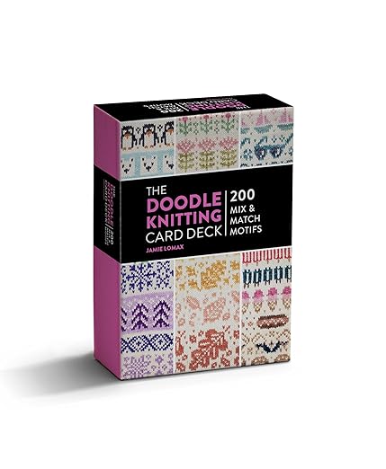 The Doodle Knitting Card Deck: 200 Mix and Match Motifs