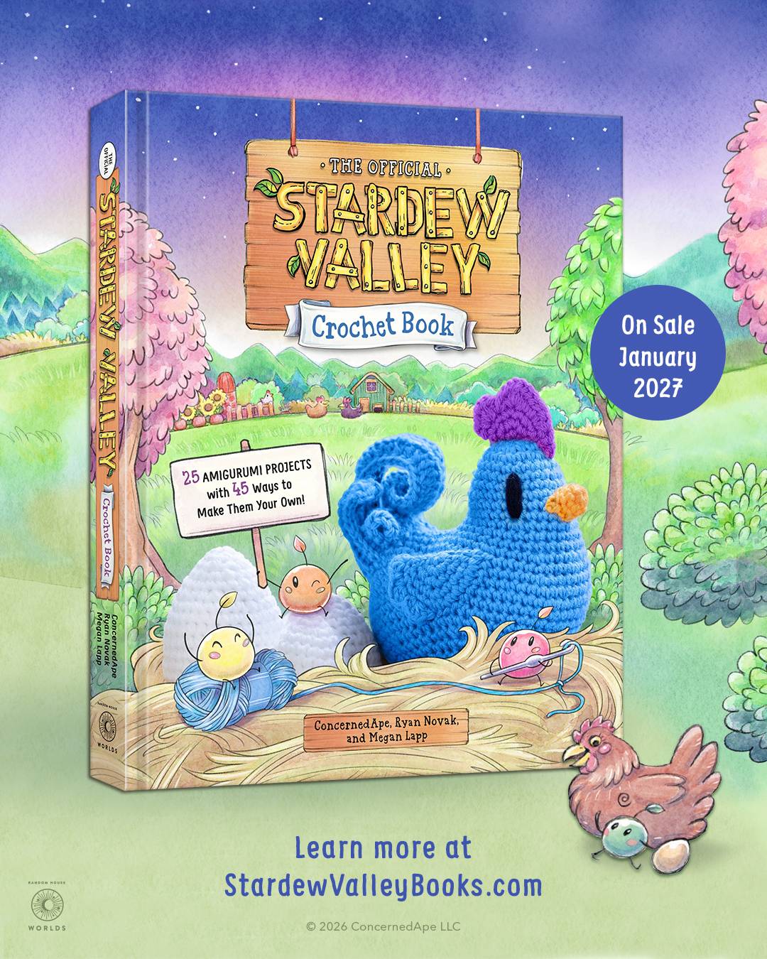 Pre-Order - The Official Stardew Valley Crochet Book