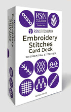 RSN Stitch Bank: The Embroidery Stitches Card Deck: 50 Essential Stitches
