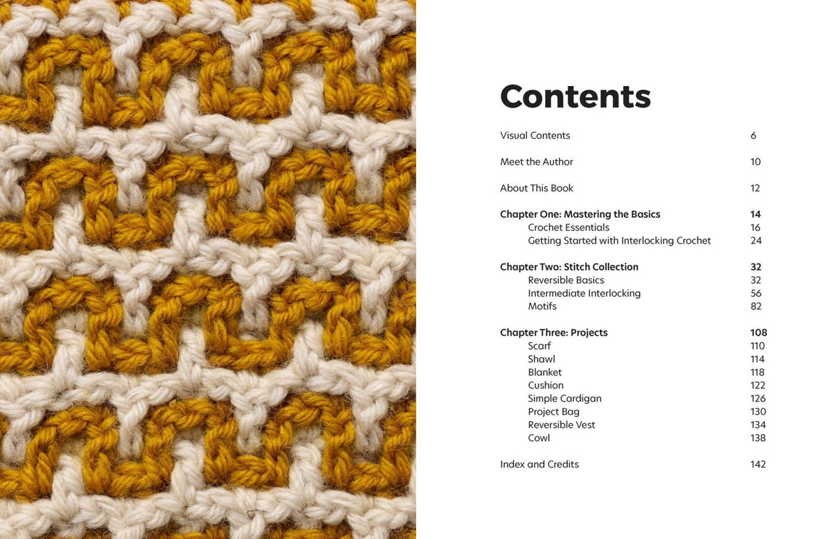 Pre-Order: Reversible Crochet: Beautiful Patterns with No Wrong Side—50 Interlocking Patterns