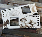 2" Gauge Swatch Ruler, Needle, Twist, Yarn Gauge