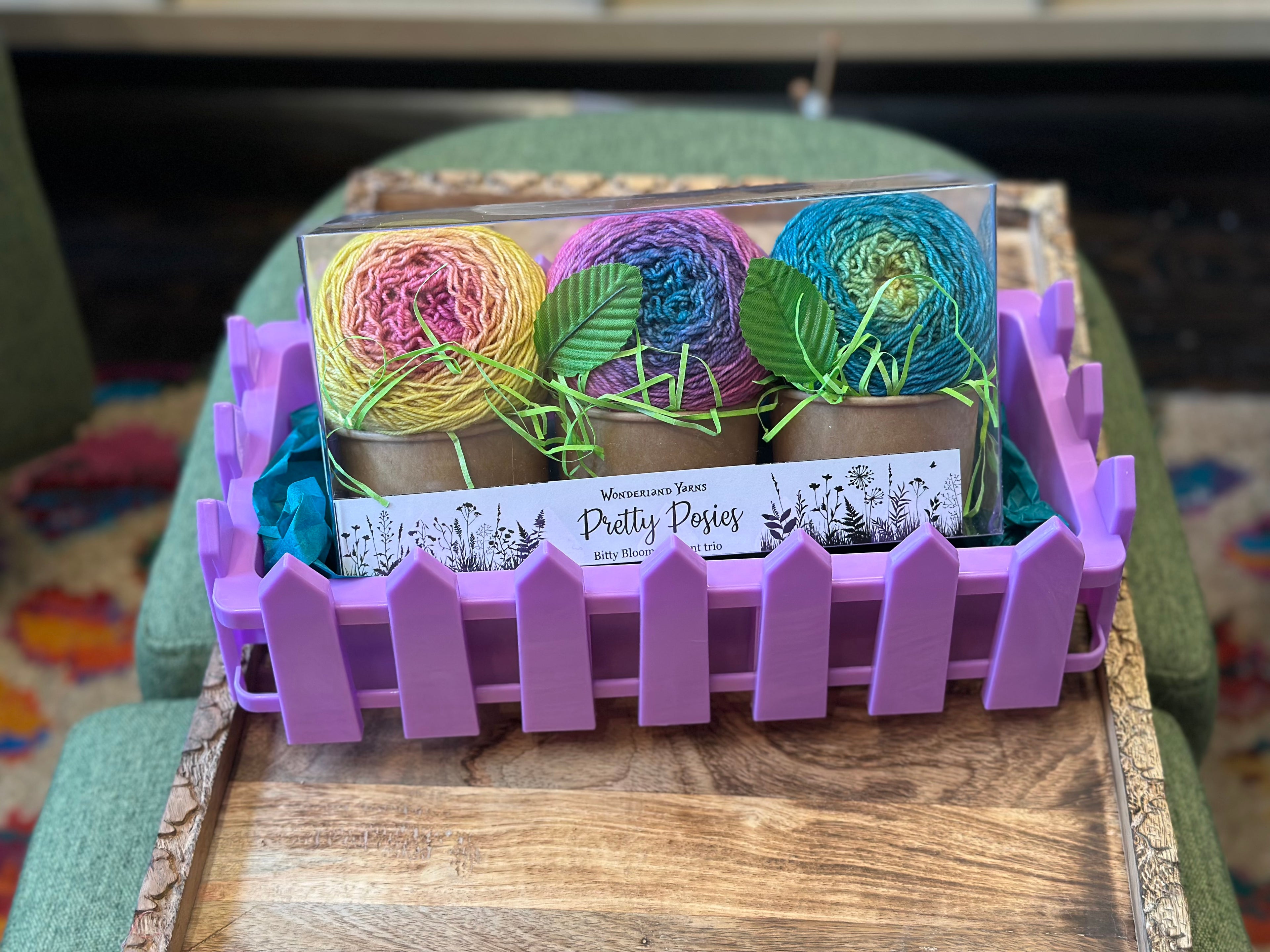 Wonderland - Pretty Posies Bitty Bloom Trio