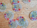 Button Company - Translucent Flowers
