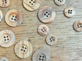 Button Company - Multi Rim Wooden Button