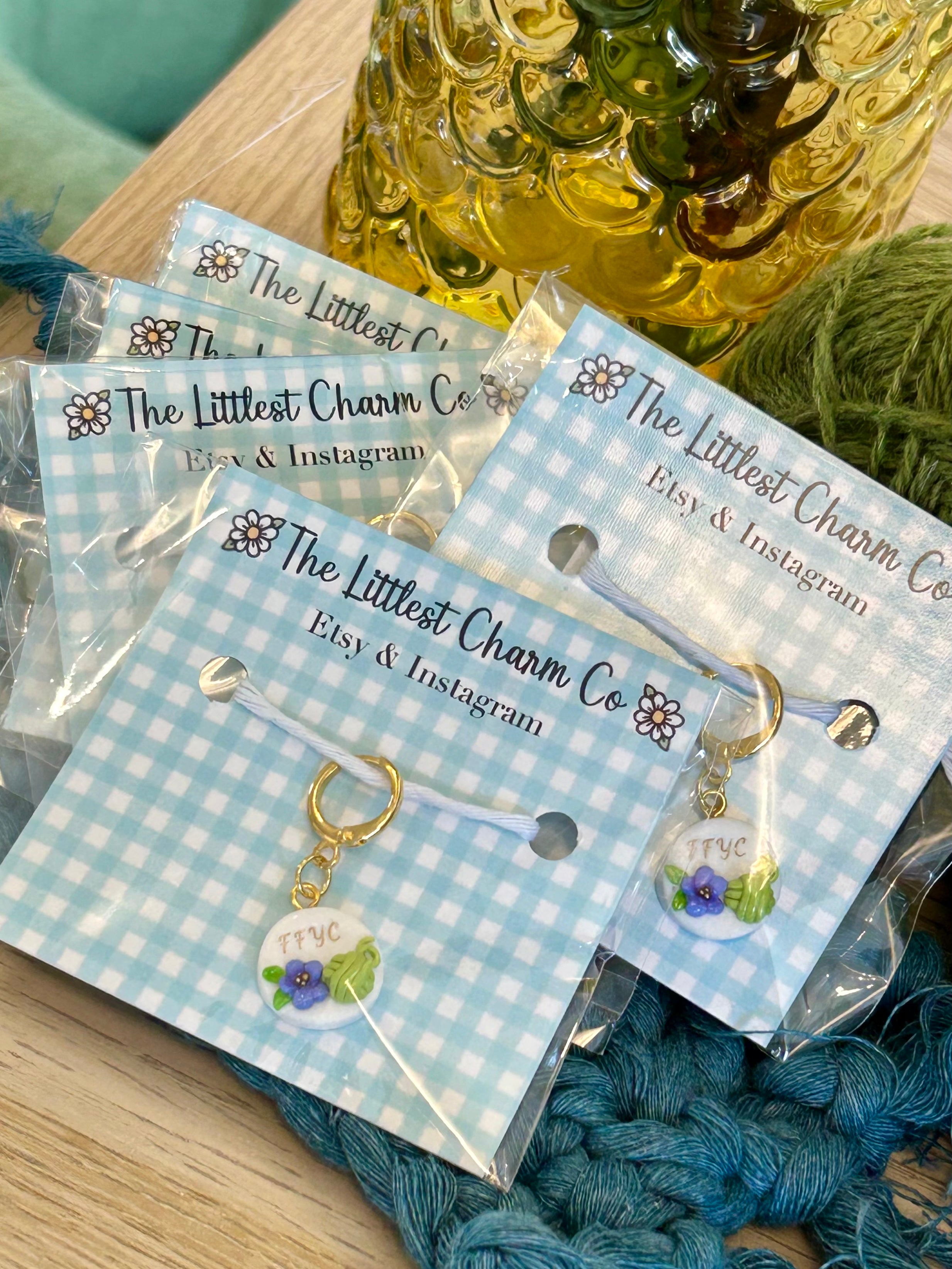 The Littlest Charm Co - F&F Stitch Markers