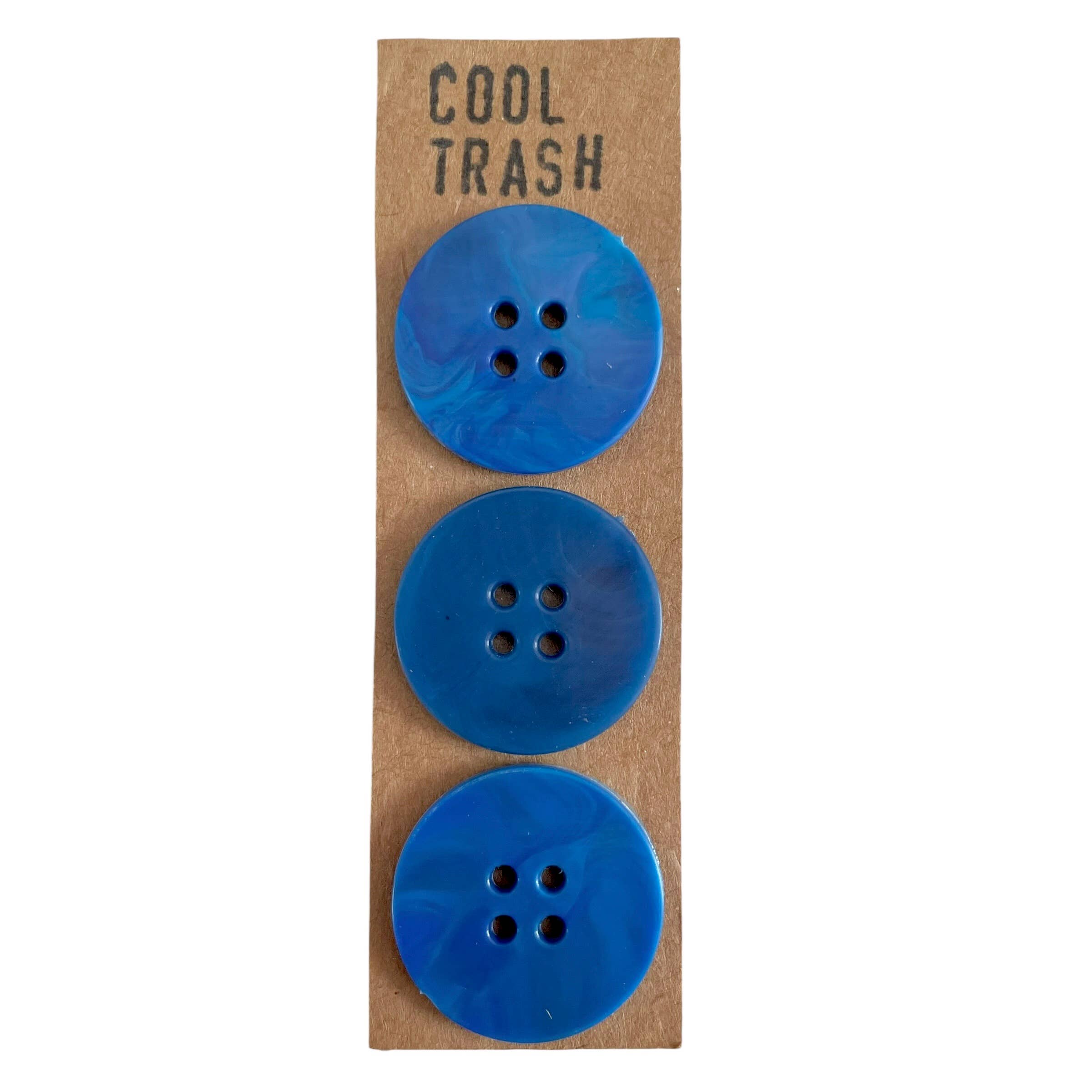 Recycled Plastic Buttons Set by Cool Trash