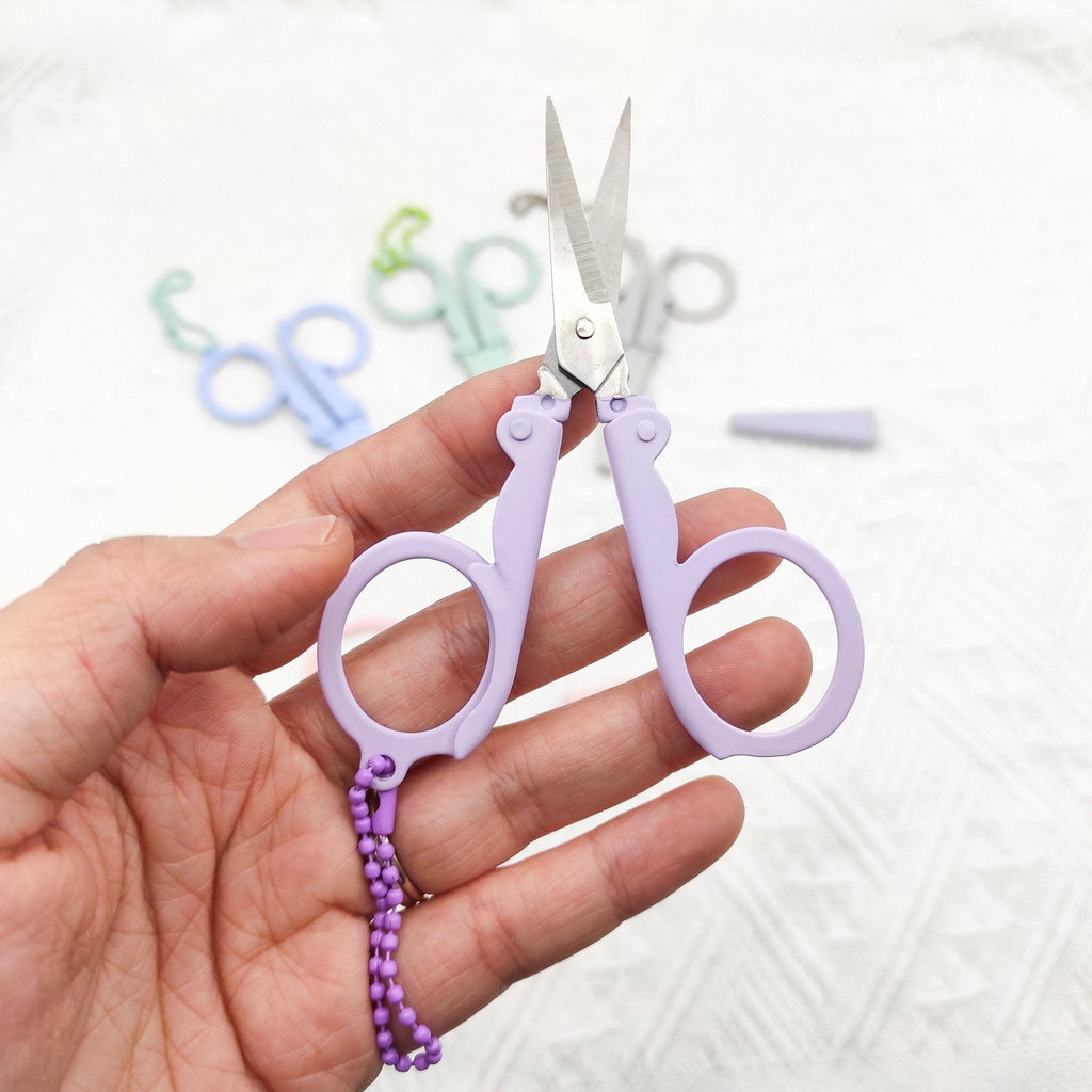 Scissors - Portable & Folding with Sheath
